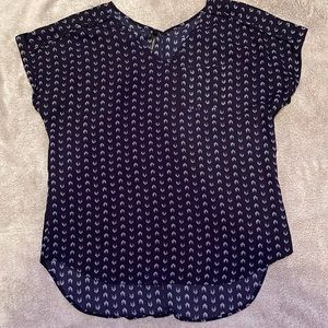 Maurice’s navy blouse, size S